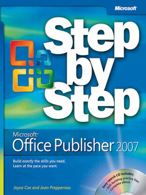 cover image of Microsoft Office Publisher 2007 Step by Step